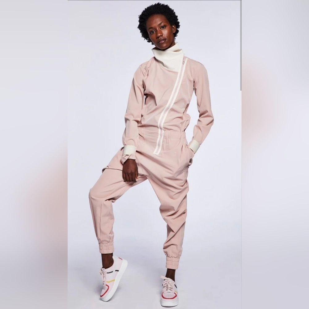 Elegant Pink Jumpsuit